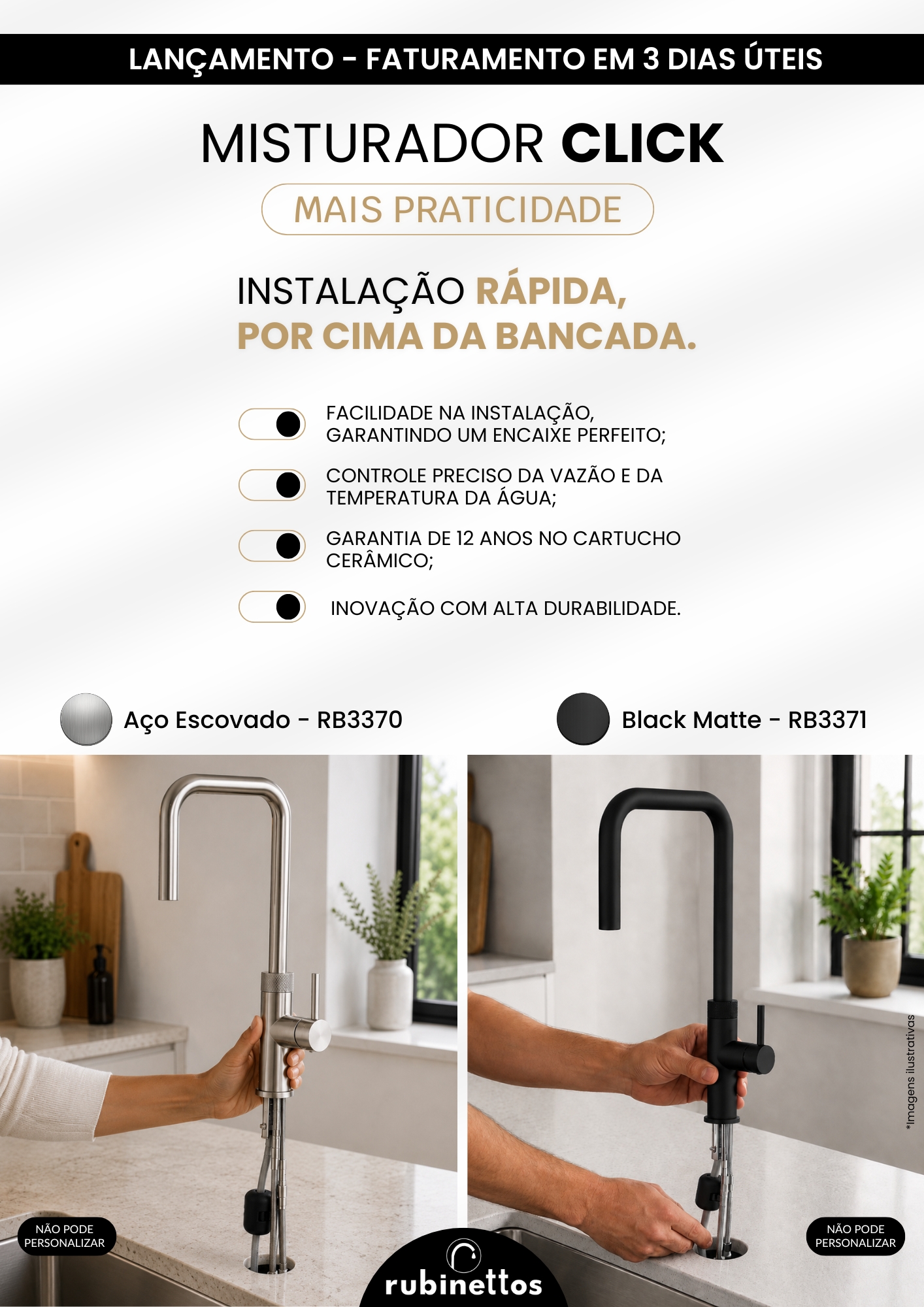 Informativo Lan�amento Misturador Click